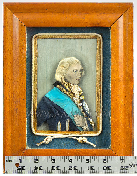 Horatio Nelson Portrait, Mixed Media, Lithograph Face
Unknown Maker
19th Century, scale view